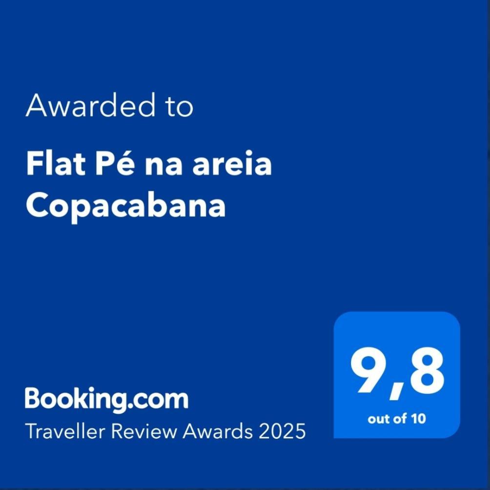 Flat Copacabana Pe Na Areia Rio de Janeiro Luaran gambar
